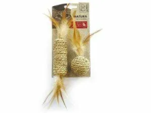 NATURA SEAGRASS ROLL & BALL  MIXED COLORS Pets Qatar