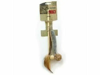 NATURA TRIO WAND - 35 CM MIXED COLORS Pets Qatar