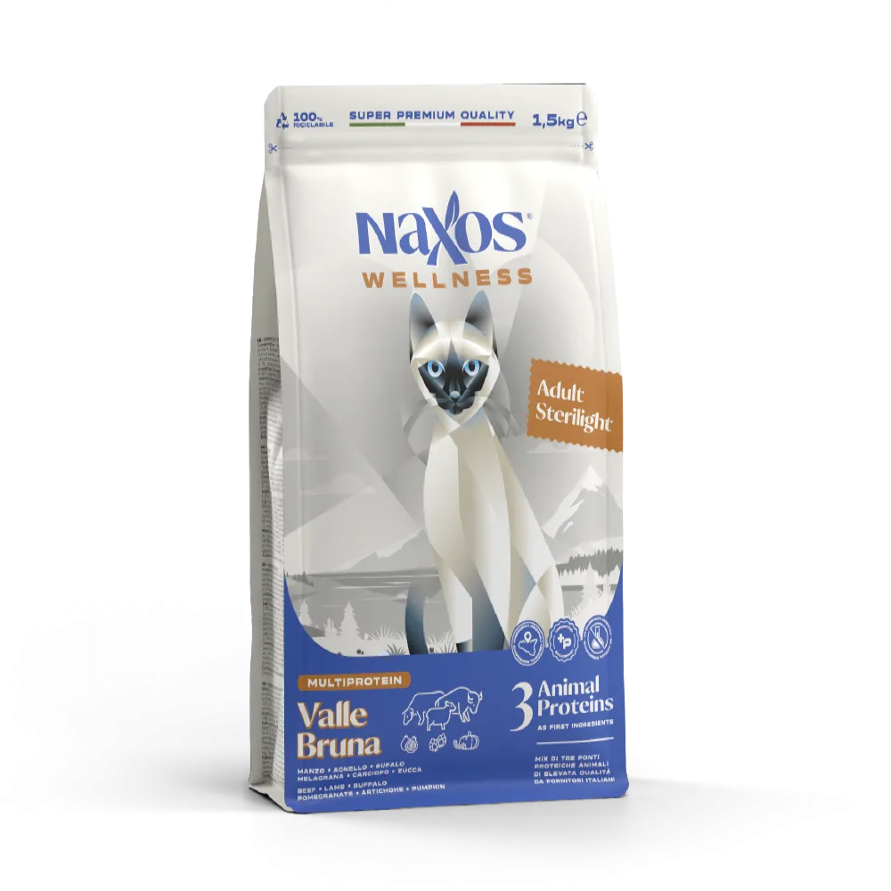 Naxos Cat SIERIUGHT Valle Bruna (Beef,buffalo, lamb) 1.5kg Pets Qatar