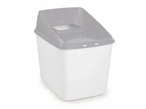 No Mess Litter Box - Grey Pets Qatar