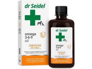Omega 3-6-9 Oil supports crucial metabolic processes and condition of skin and coat 250 ml Pets Qatar