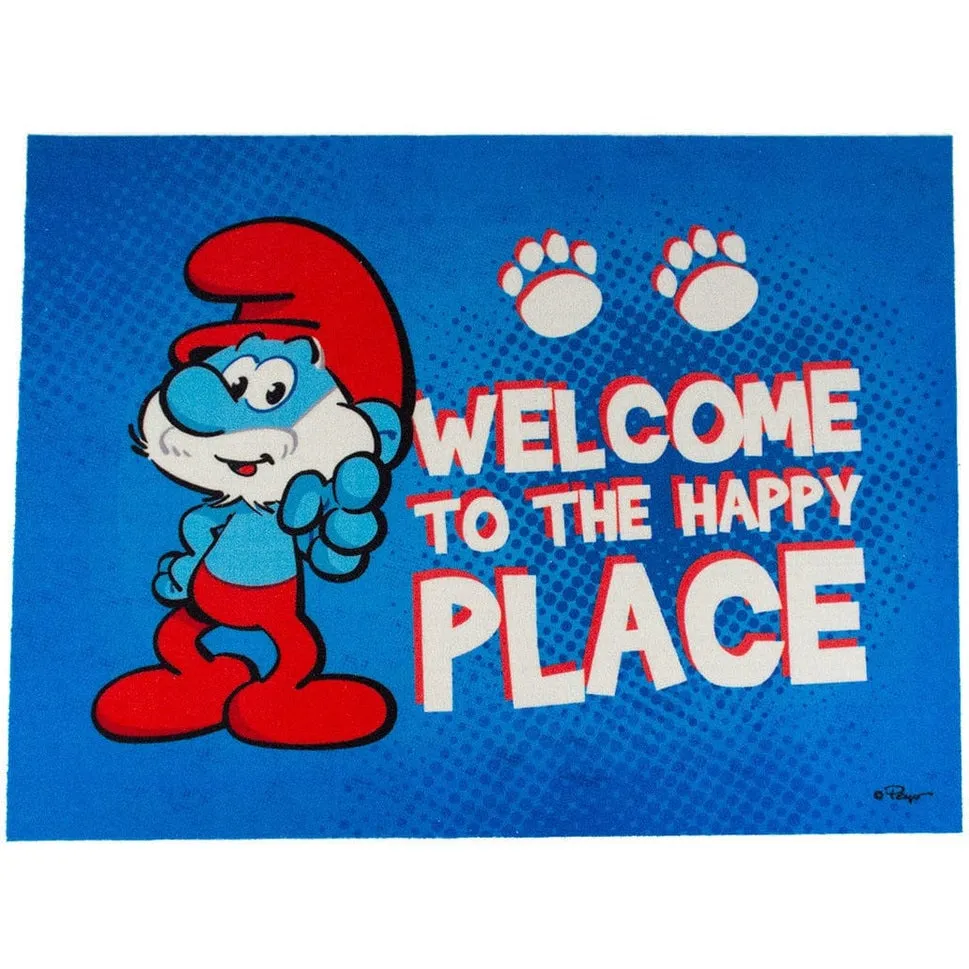 Papa Smurf floor mat 60x40x0,6cm Pets Qatar