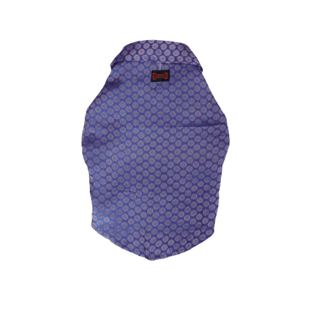 Pawgypets Occasion Wear Shirt for Dogs and Cats (Navy Blue)