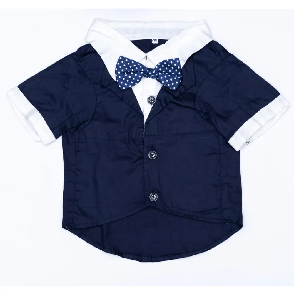 Pawgypets Tuxedo for Dogs and Cats (Blue)