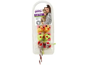 PAWISE  2 COLORFUL MICE 6PK Pets Qatar