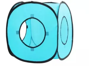 PAWISE  2 in 1 Pop-Up Play Tunnel & Cube Pets Qatar
