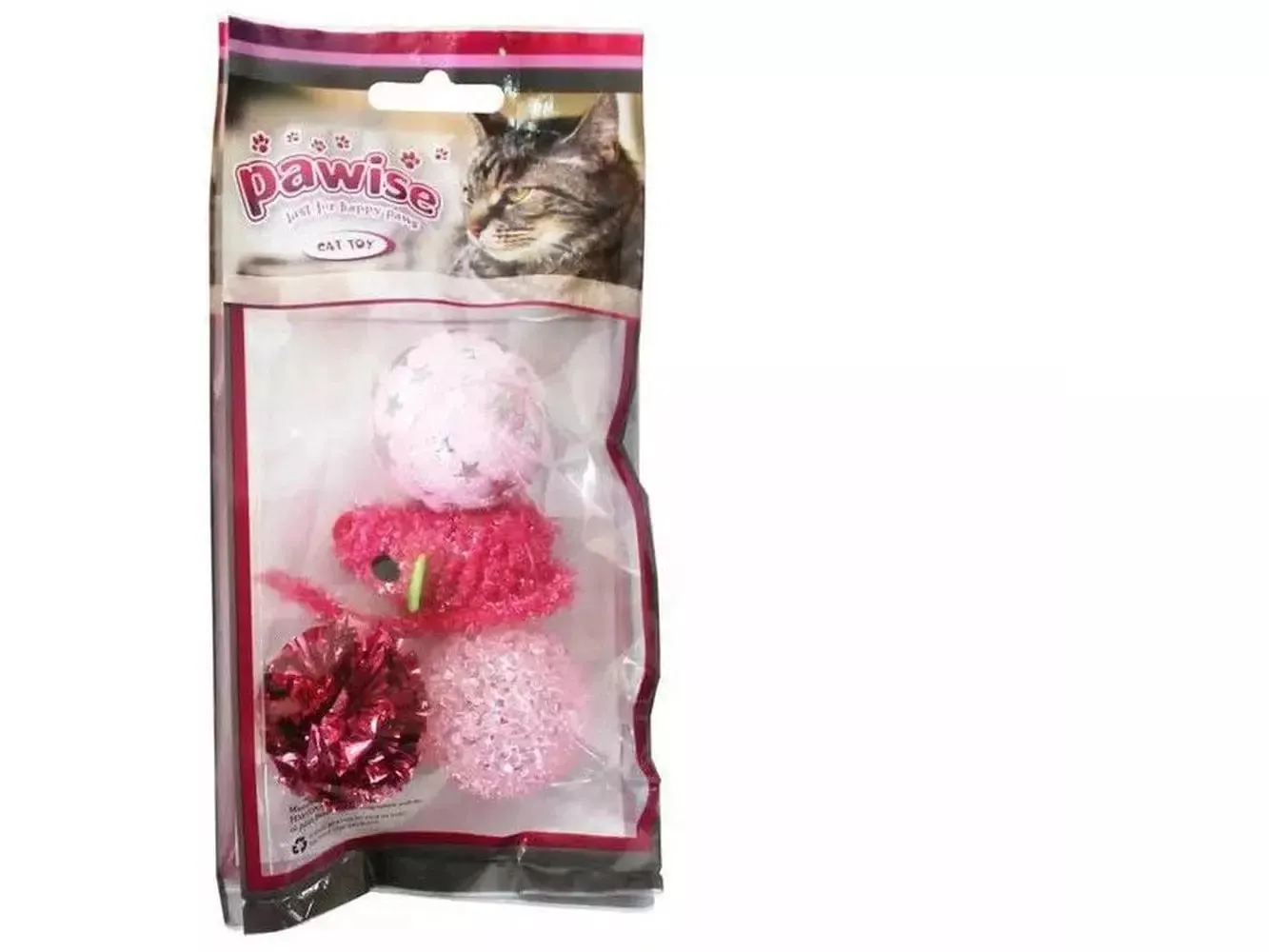 PAWISE 4pk cat toy asst Pets Qatar