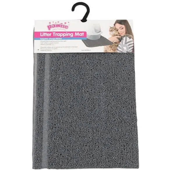 PAWISE  Cat litter Trapper Mat - 60x90cm Pets Qatar