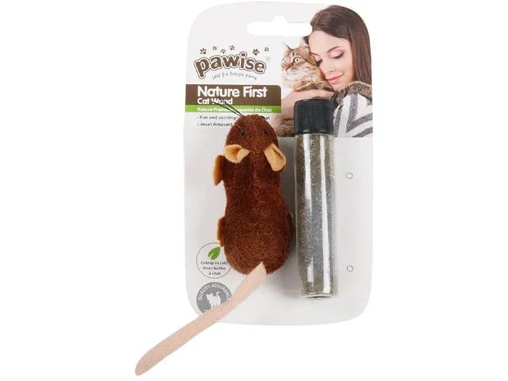 PAWISE  CAT TOY W/CATNIP REFILL Pets Qatar