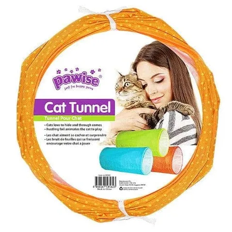 PAWISE Cat Tunnel 50 X 25cm Pets Qatar