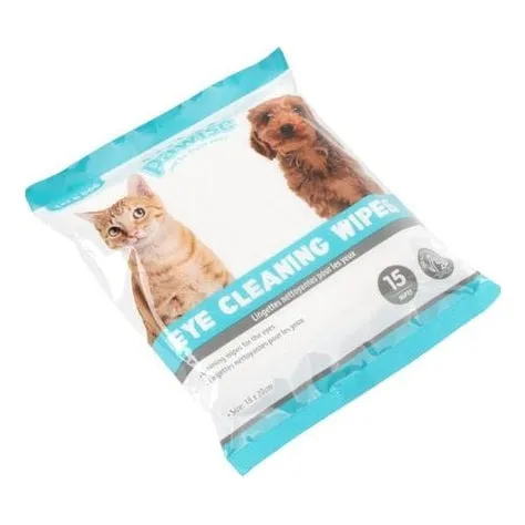 PAWISE  Cleaning Wipes Eyes  (15 sheets) Pets Qatar