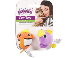 PAWISE  Fish Cat Toy 2PK Pets Qatar