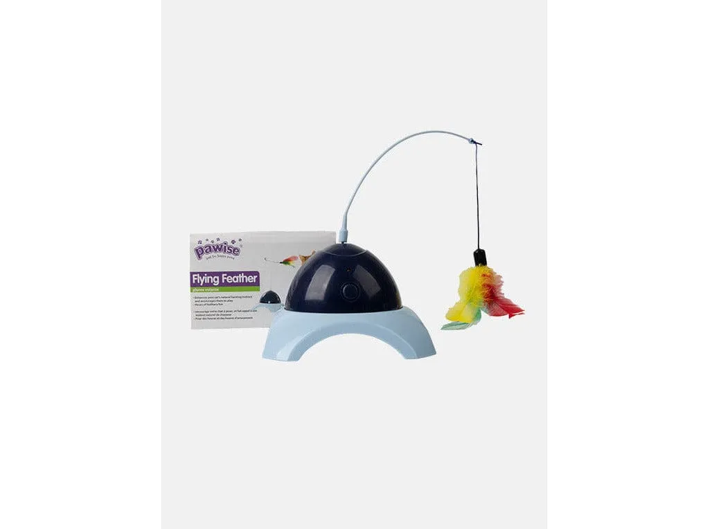 PAWISE  Flying Feather w/ remote control Pets Qatar