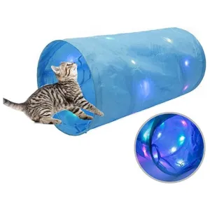 PAWISE  Glow In Dark  plush tunnel   100cm Pets Qatar