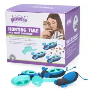 PAWISE  Hunting Snacker for Cats ( 3 mice) Pets Qatar