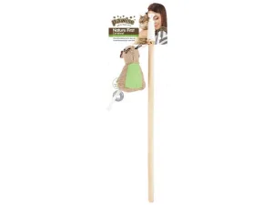 PAWISE  Nature first cat wand  -Mouse Pets Qatar