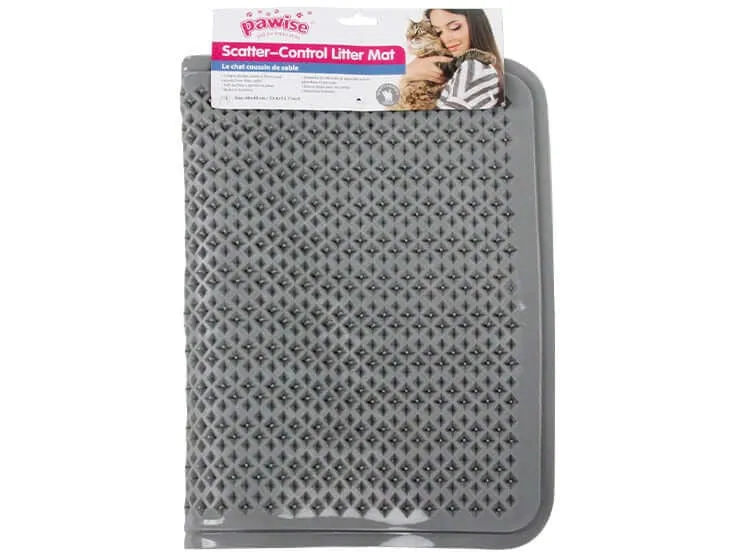 PAWISE  PVC Litter Mat rectangle 60x40cm Pets Qatar
