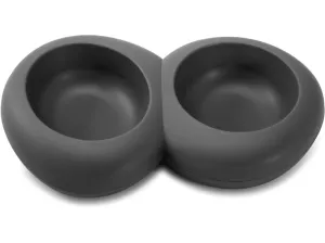 Pebbles Bowl D06 DARK GREY Pets Qatar