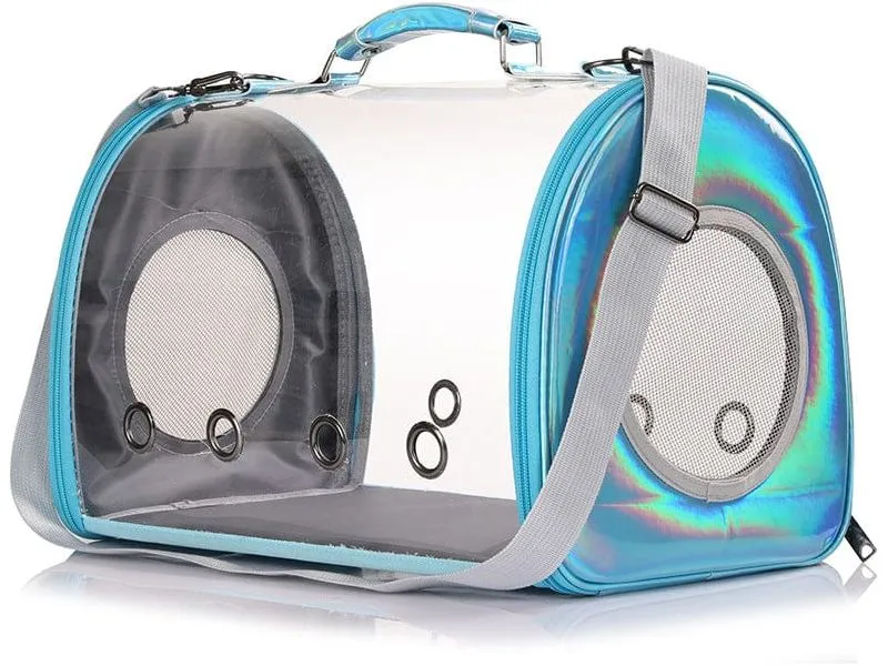 Pet Carrier Acrylic   polyester 43X27X28cm Pets Qatar