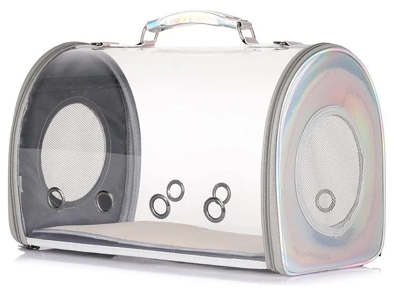 Pet Carrier Acrylic   polyester 43X27X28cm Pets Qatar