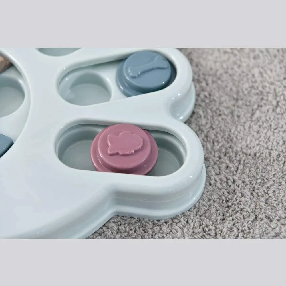 Pet Vogue Slow Feeder Paw Shaped Toy for Dogs and Cats (White) (Buy 1 Get 1)