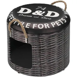 PETBOX RATTAN S - 30x26CM Pets Qatar