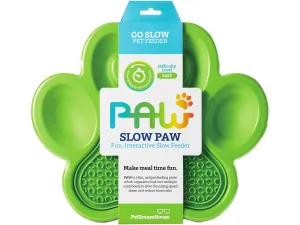 PetDreamHouse PAW 2-in-1 Slow Feeder & Lick Pad Green Pets Qatar