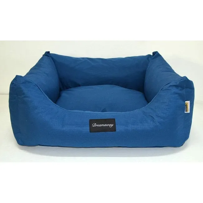 Petit Sofa "Boston" Blu Petrolio 65X50X20 Cm. Pets Qatar