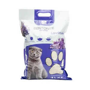 Pets Bentonite Cat Litter with Lavender Scent 5L/4kg Pets Qatar