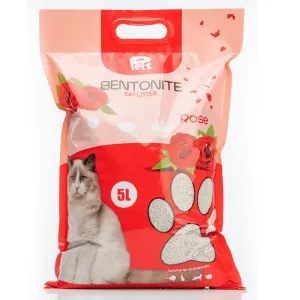 Pets Bentonite Cat Litter with Rose Scent 5L/4kg Pets Qatar