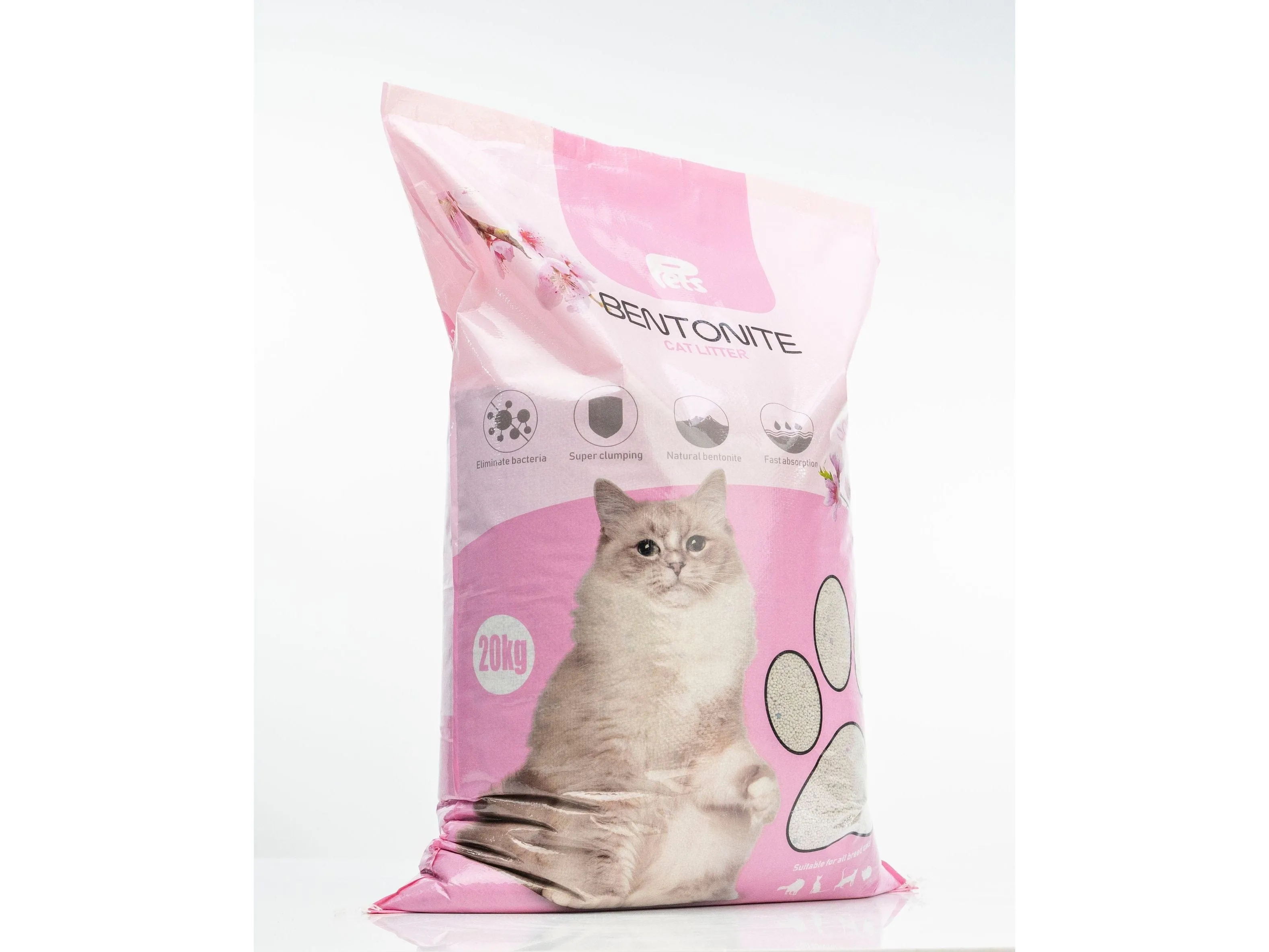 Pets Bentonite Cat Litter with Sakura Scent 20kg Pets Qatar