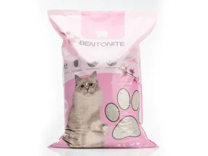 Pets Bentonite Cat Litter with Sakura Scent 20kg Pets Qatar