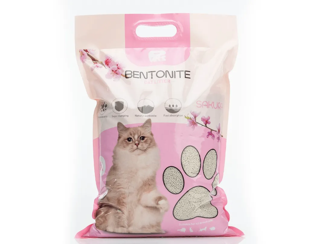 Pets Bentonite Cat Litter with Sakura  Scent 5L/4kg Pets Qatar