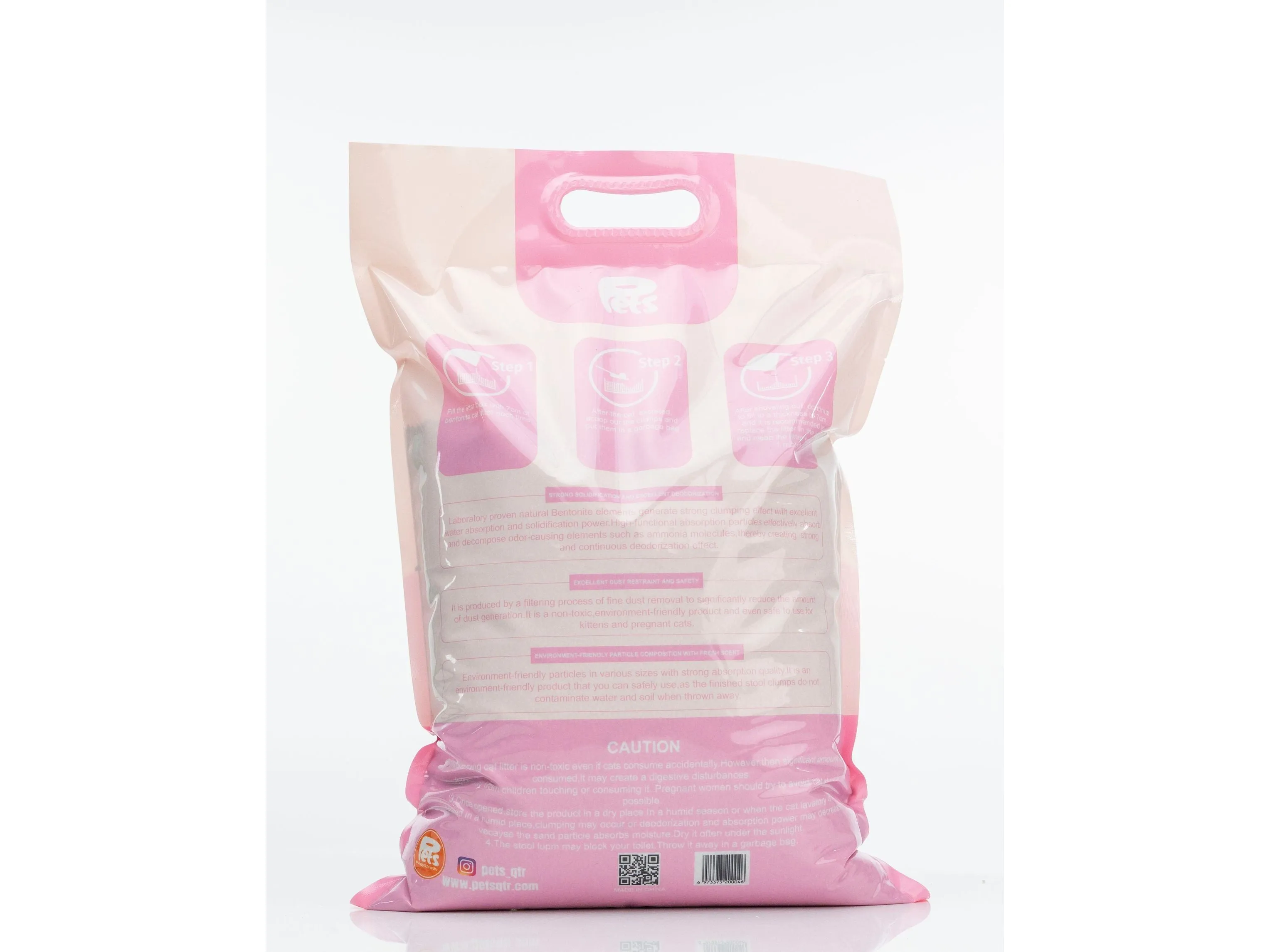 Pets Bentonite Cat Litter with Sakura  Scent 5L/4kg Pets Qatar