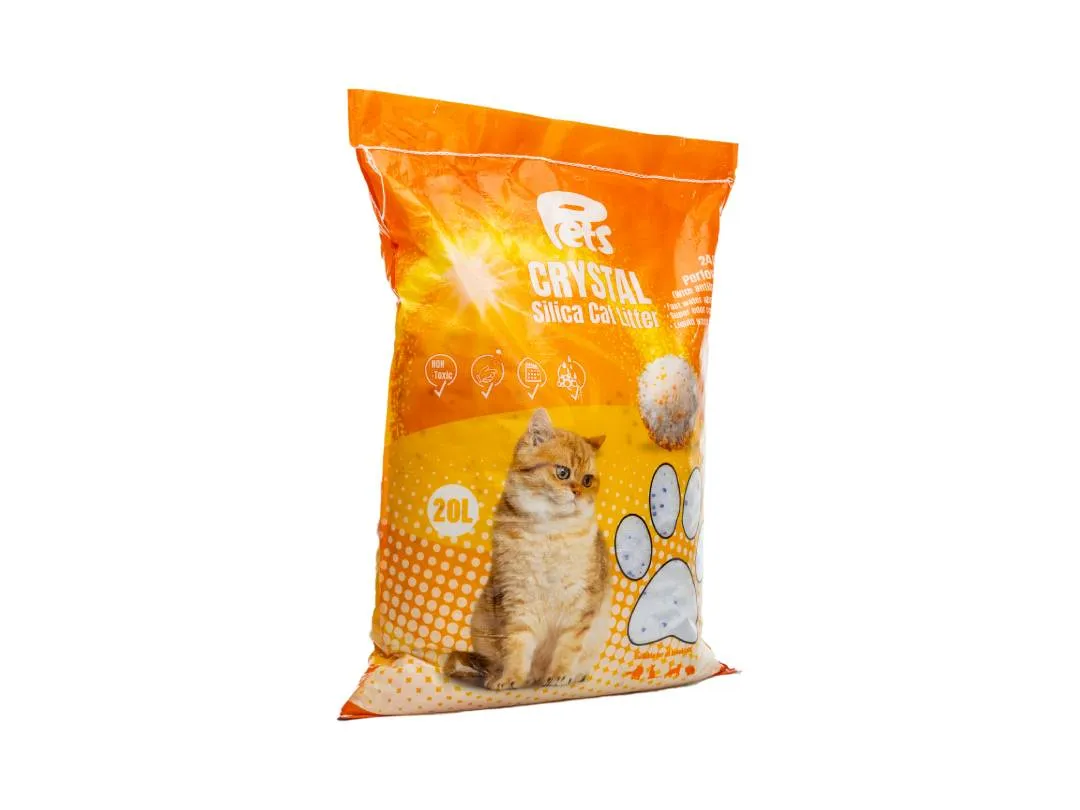 Pets Crystal Silica 20L Cat Litter 1-8mm 8.4kg Pets Qatar