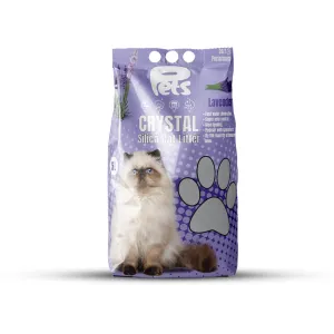 Pets Crystal Silica 5L Cat Litter 1-8mm 2kg with Lavender Scent Pets Qatar