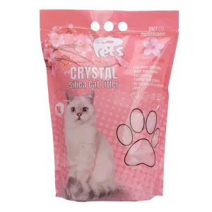 Pets Crystal Silica 5L Cat Litter 1-8mm 2kg with Sakura Scent Pets Qatar