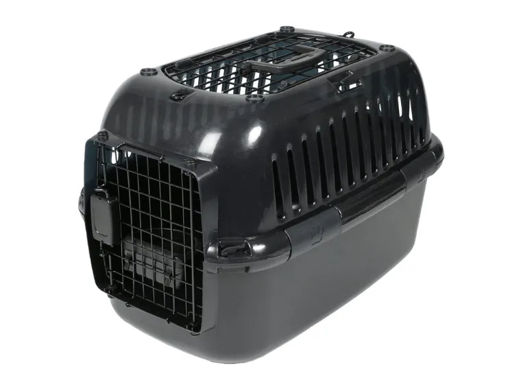 Pets transport box adventurer black Pets Qatar