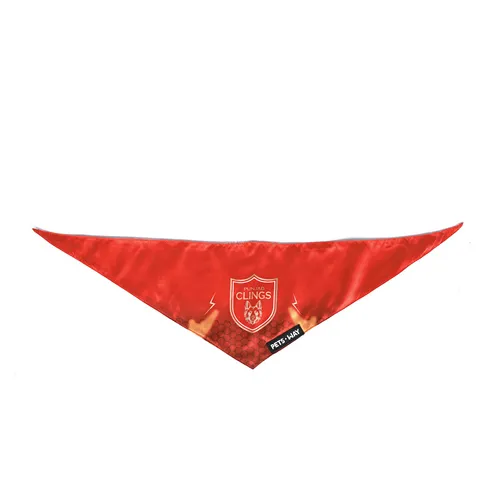Pets Way Punjab Clings IPL Bandana for Dogs and Cats (Red)
