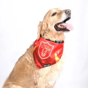 Pets Way Punjab Clings IPL Bandana for Dogs and Cats (Red)
