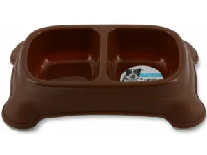 PLASTIC DOUBLE BOWL Pets Qatar