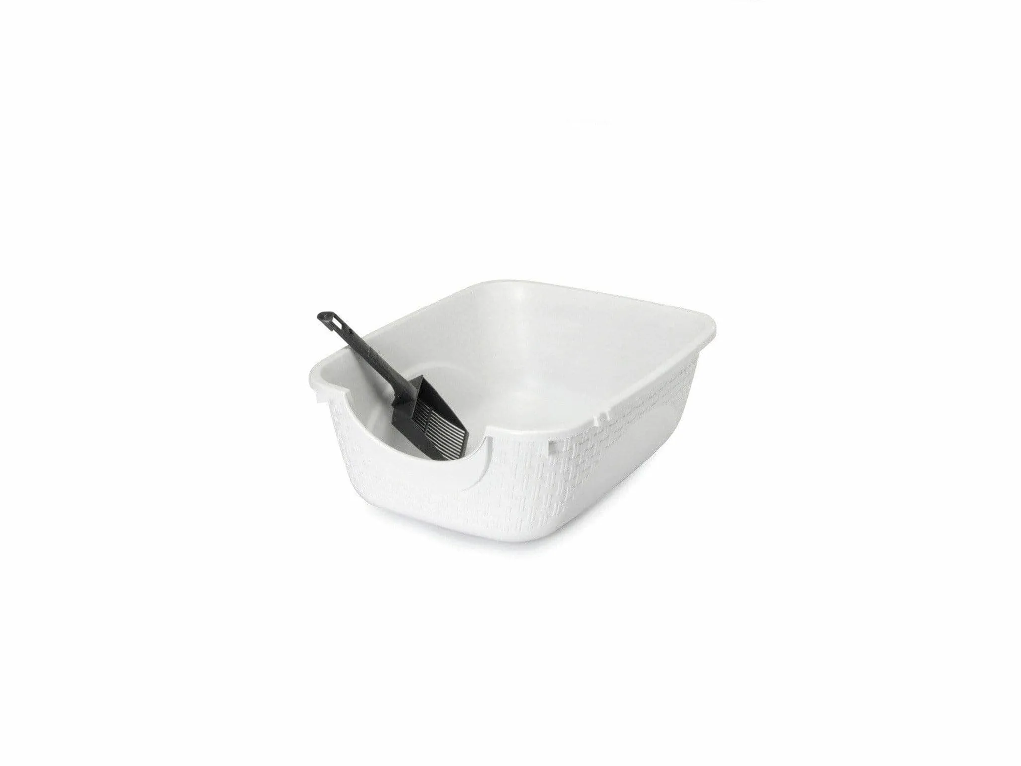 Polypropylene Cat Litter Box - Ice-Blue Pets Qatar