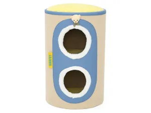 Postbox Red Panda Double Layer Cat Litter 40*40*H64 Pets Qatar