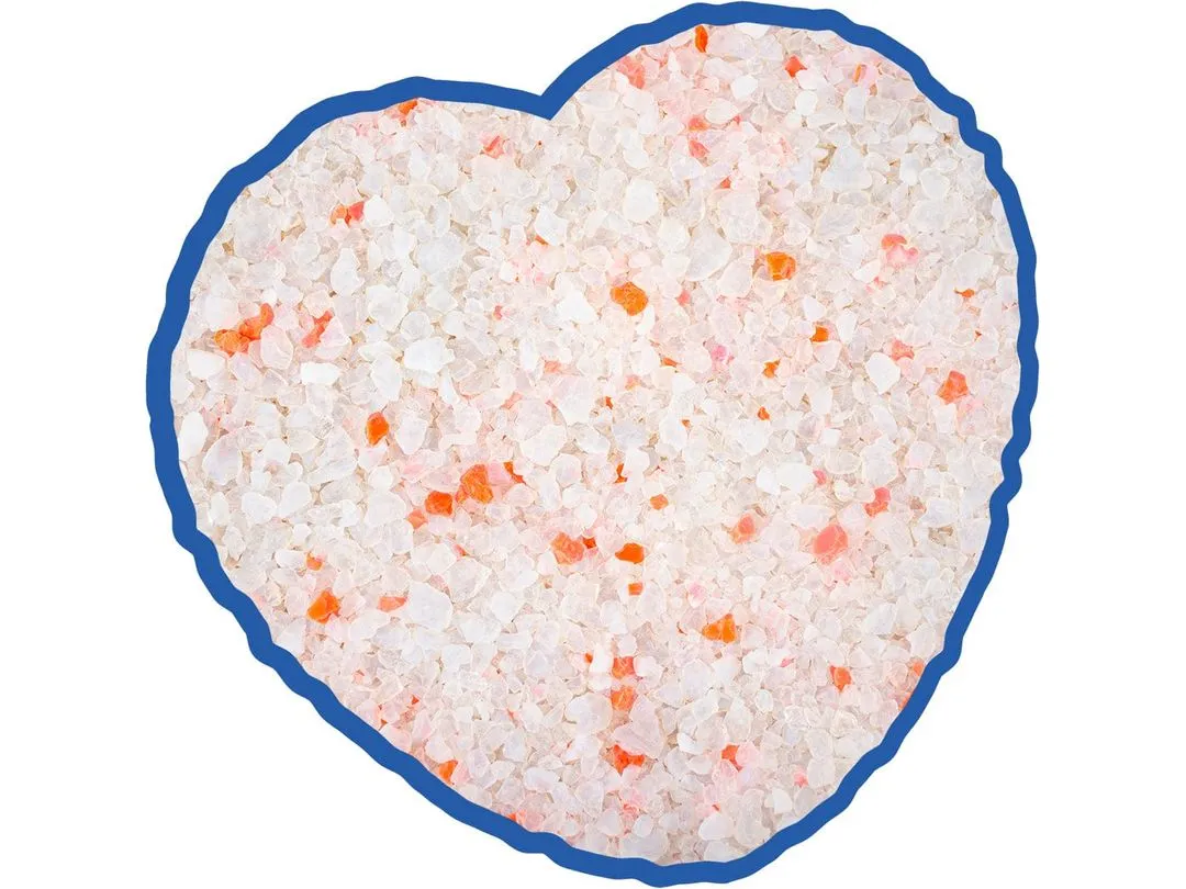 Premium Silica cat litter flower 1-8mm - 5L - 2kg white/pink Pets Qatar