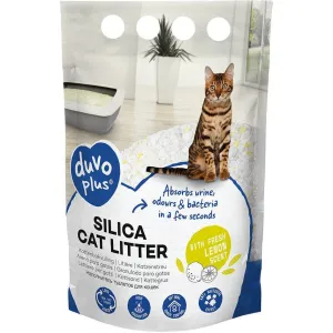 Premium Silica cat litter lemon 1-8mm - 5L - 2kg yellow/white Pets Qatar