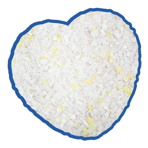 Premium Silica cat litter lemon 1-8mm - 5L - 2kg yellow/white Pets Qatar