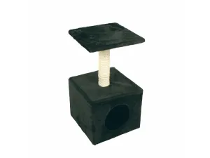 Scratching Post Christa 31x31x57cm black Pets Qatar