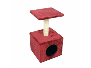 Scratching Post Christa 31x31x57cm bordeaux Pets Qatar