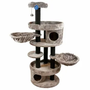 Scratching post Coco 60x48x152cm anthracite Pets Qatar