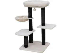 Scratching post Dora 48x48x85cm white Pets Qatar